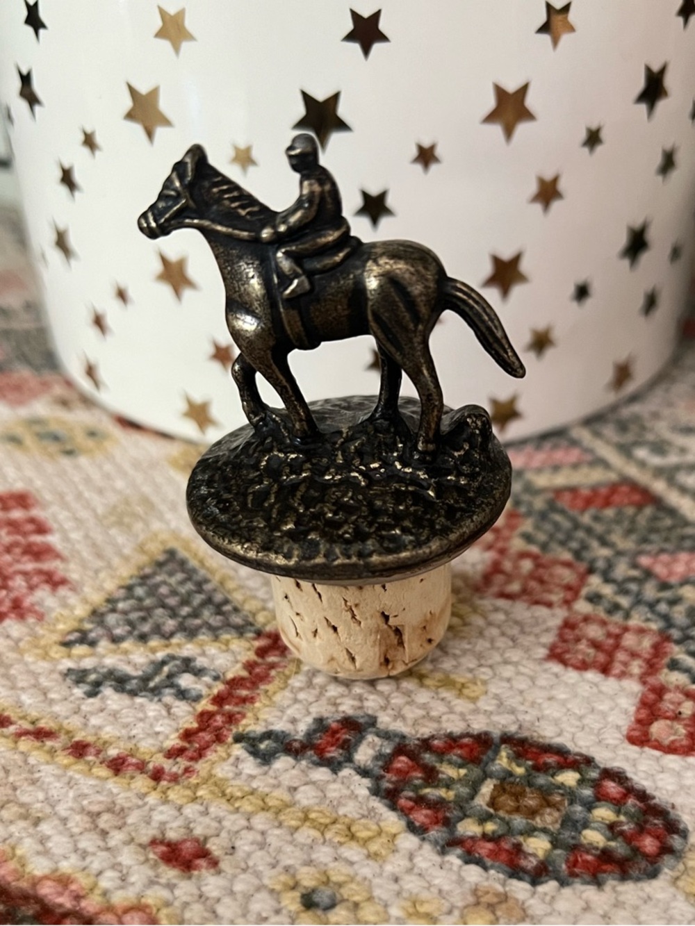 Blanton’s Whiskey Topper Letter B